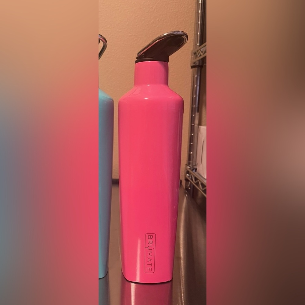 BrüMate Pink Water Bottle